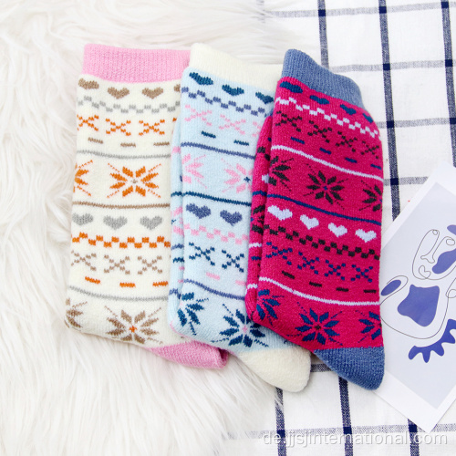 Frauen Herbst Winter Weihnachten Socken